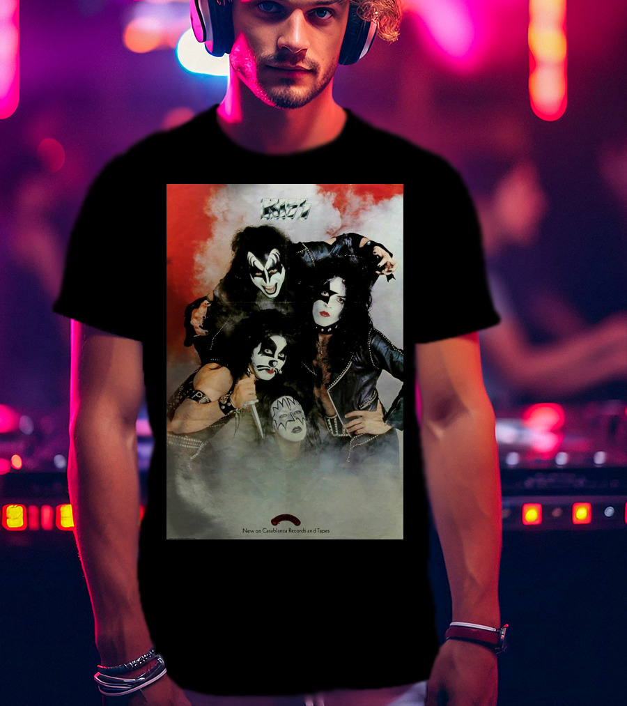 Kiss Band New On Casablanca Records And Tapes T-Shirt