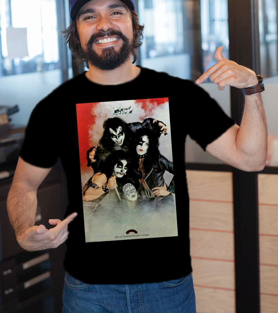 Kiss Band New On Casablanca Records And Tapes T-Shirt