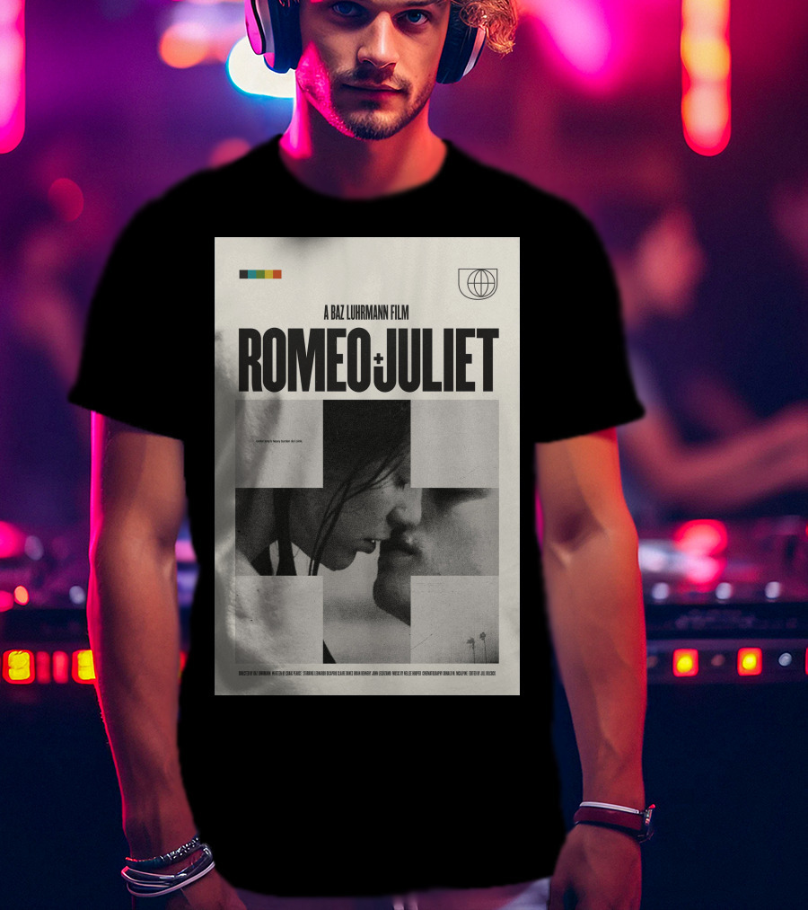 A Baz Luhrmann Film Romeo + Juliet Movie T-Shirt