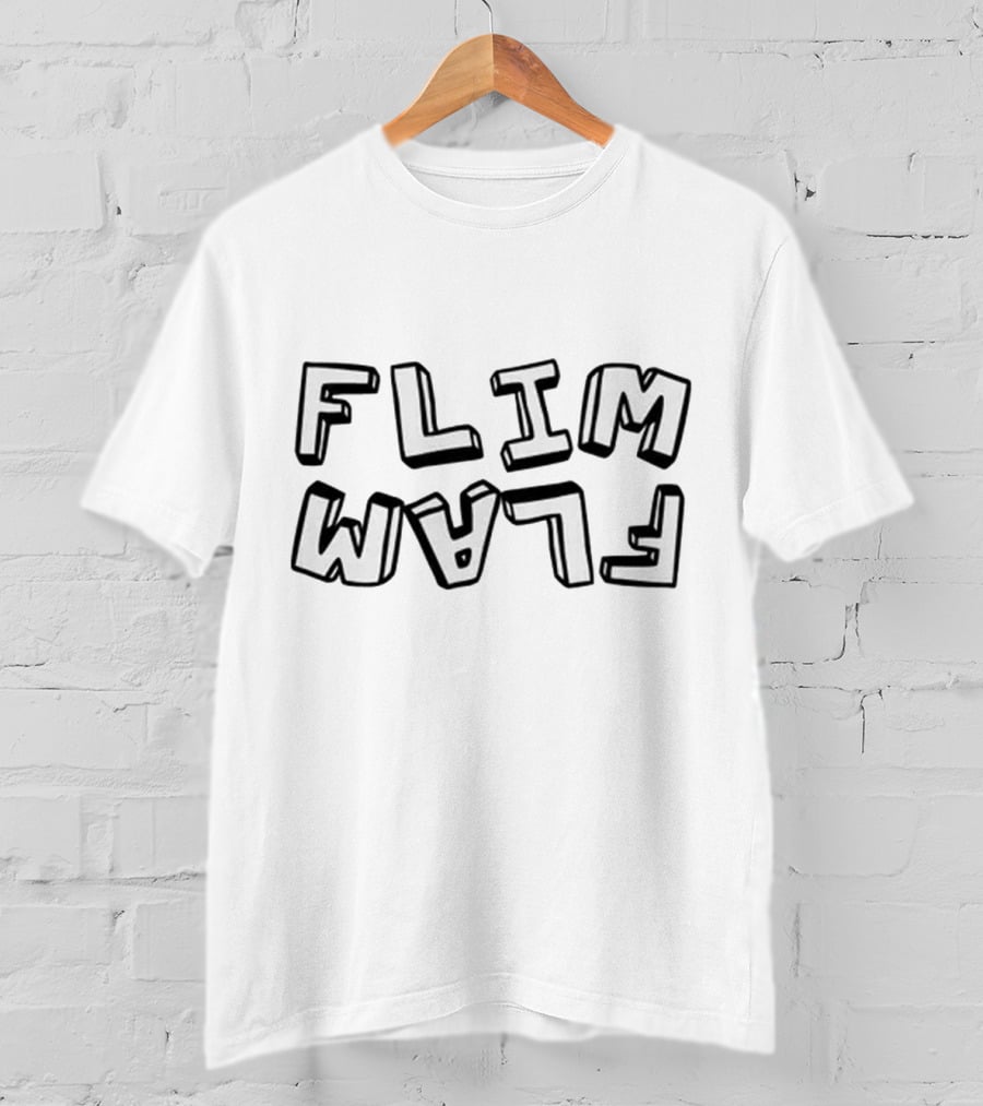 FLIM FLAM Flamingo Roblox Jester T-Shirt