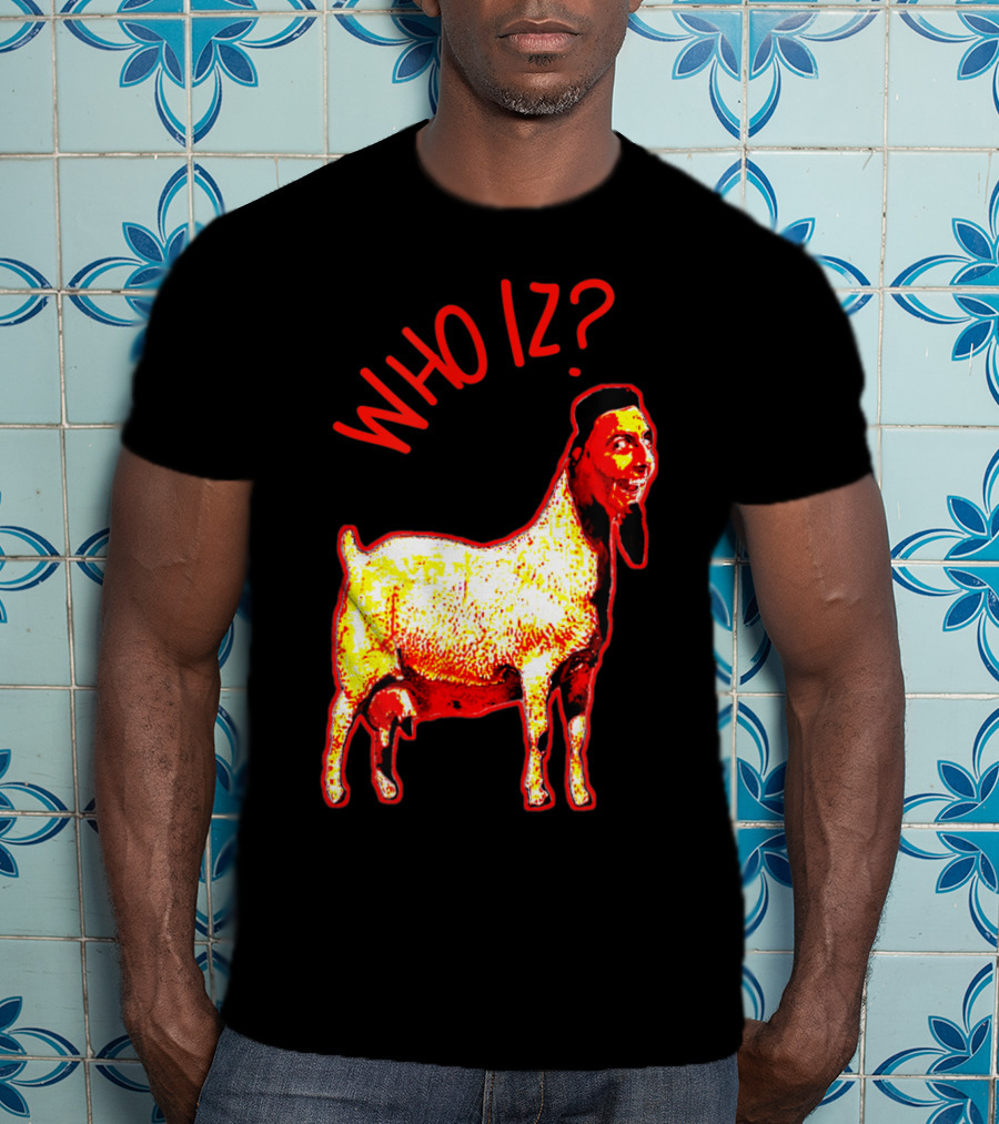 Who Iz Man Myth Legend Goat Nocap T-Shirt