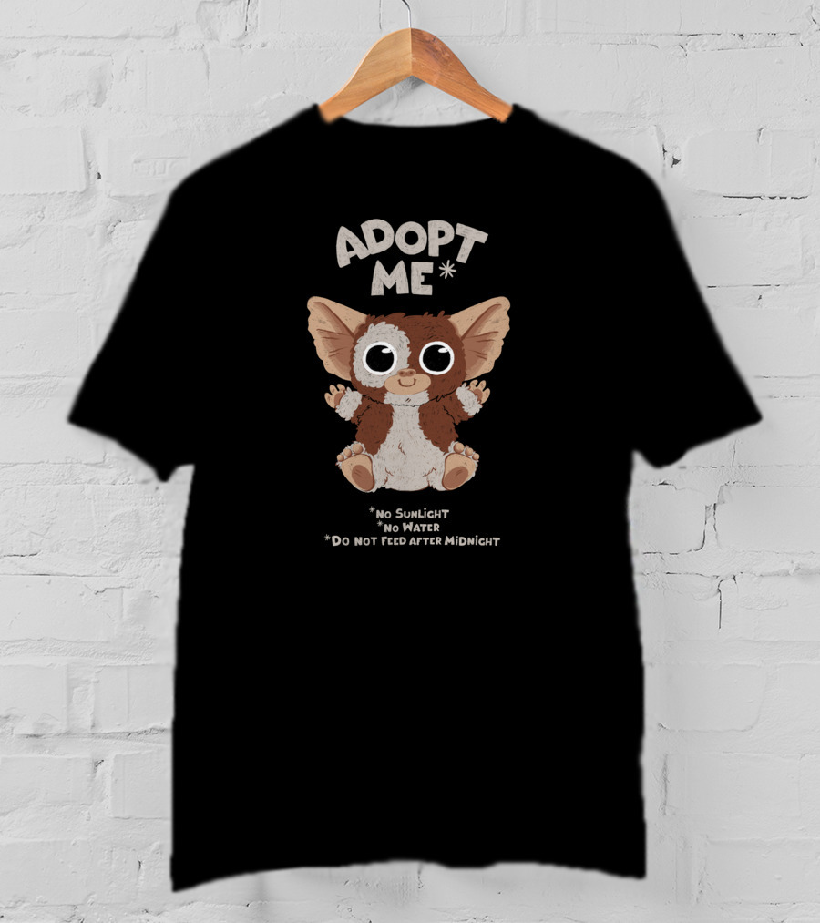 Adopt Me No Sunlight No Water Do Not Feed After Midnight T-Shirt