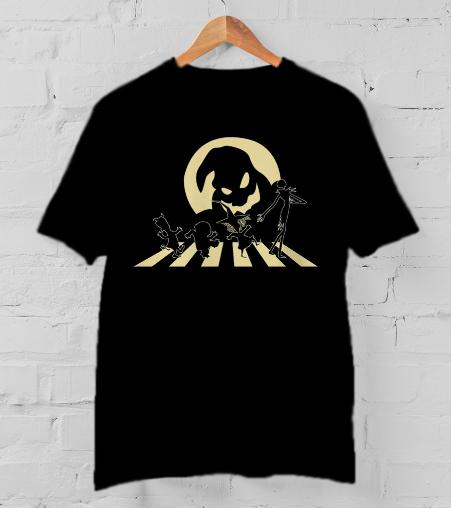 Nightmare Before Christmas Halloween Road T-Shirt