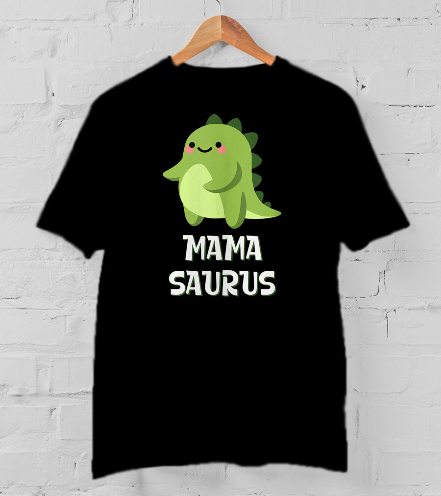 Mama Saurus Cute Dino Kawaii T-Shirt