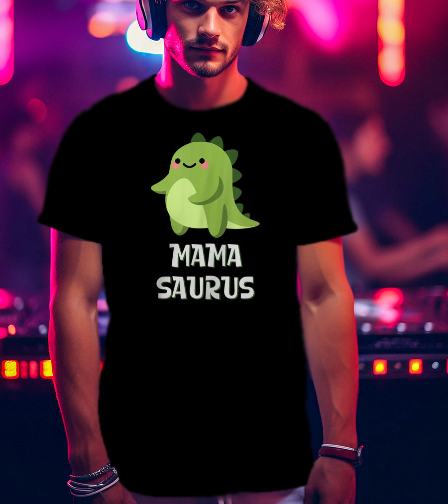 Mama Saurus Cute Dino Kawaii T-Shirt