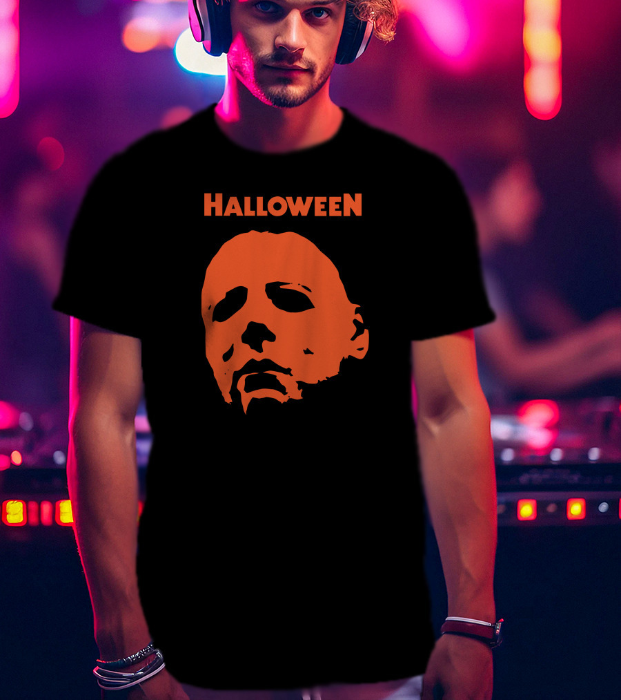 Halloween Michael Myers Face T-Shirt