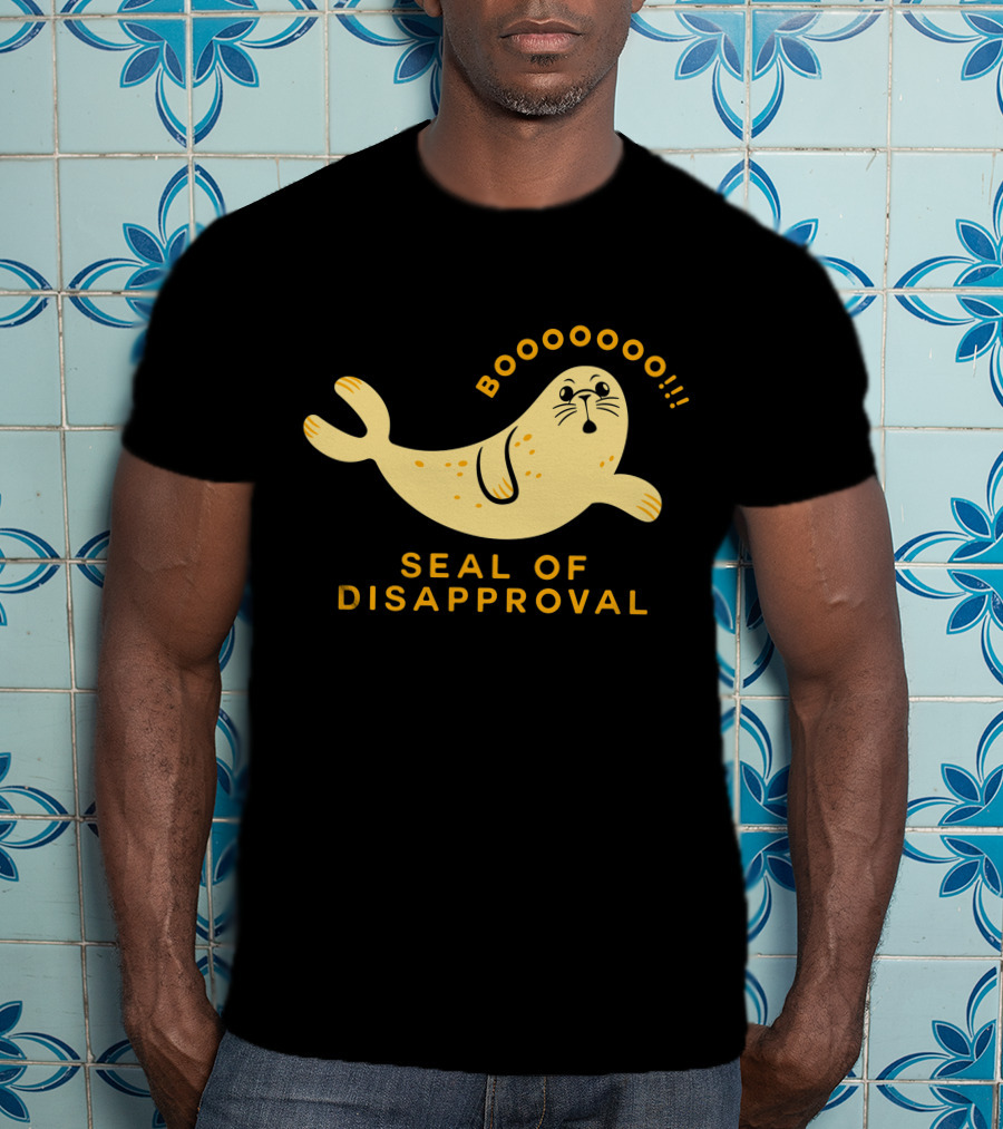 Booooooo Seal Of Disapproval T-Shirt