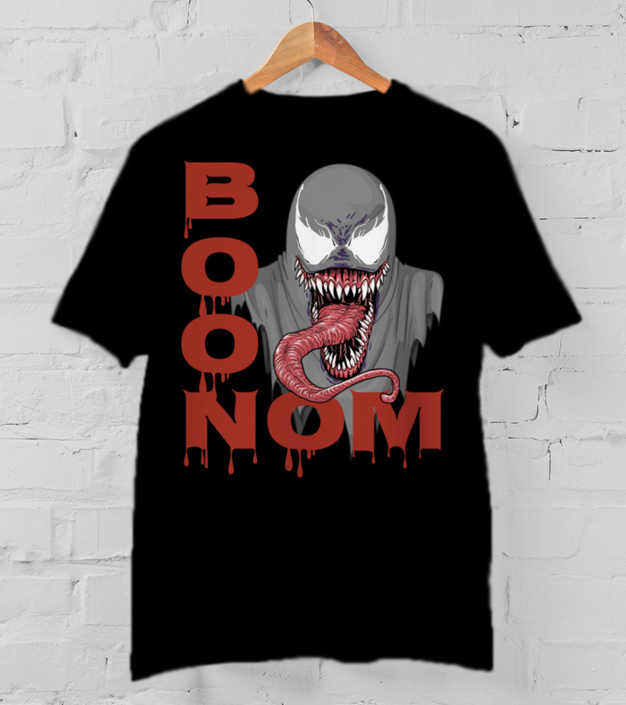Boonom Venom-Inspired Parody Horror T-Shirt