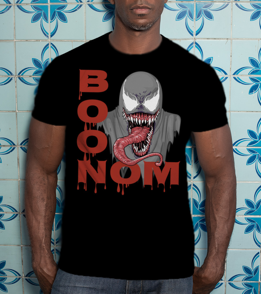 Boonom Venom-Inspired Parody Horror T-Shirt