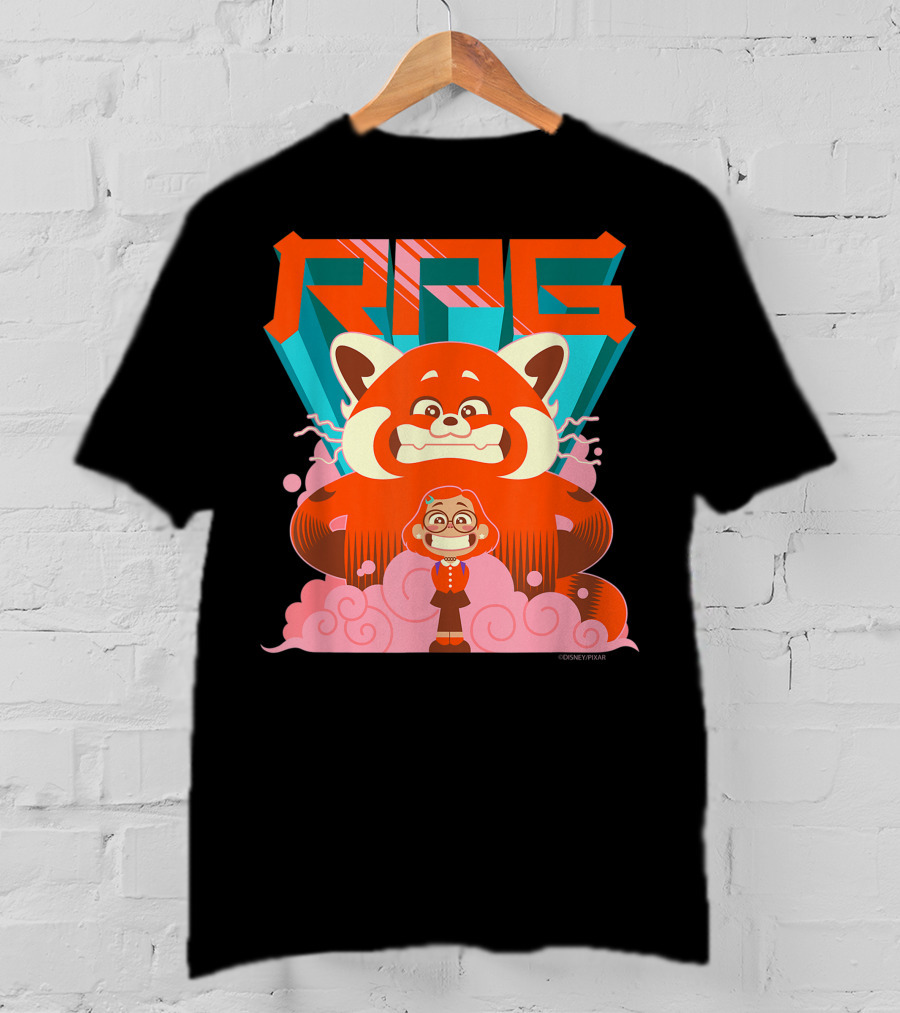 RPG Red Panda Girl Mei Disney Pixar T-Shirt