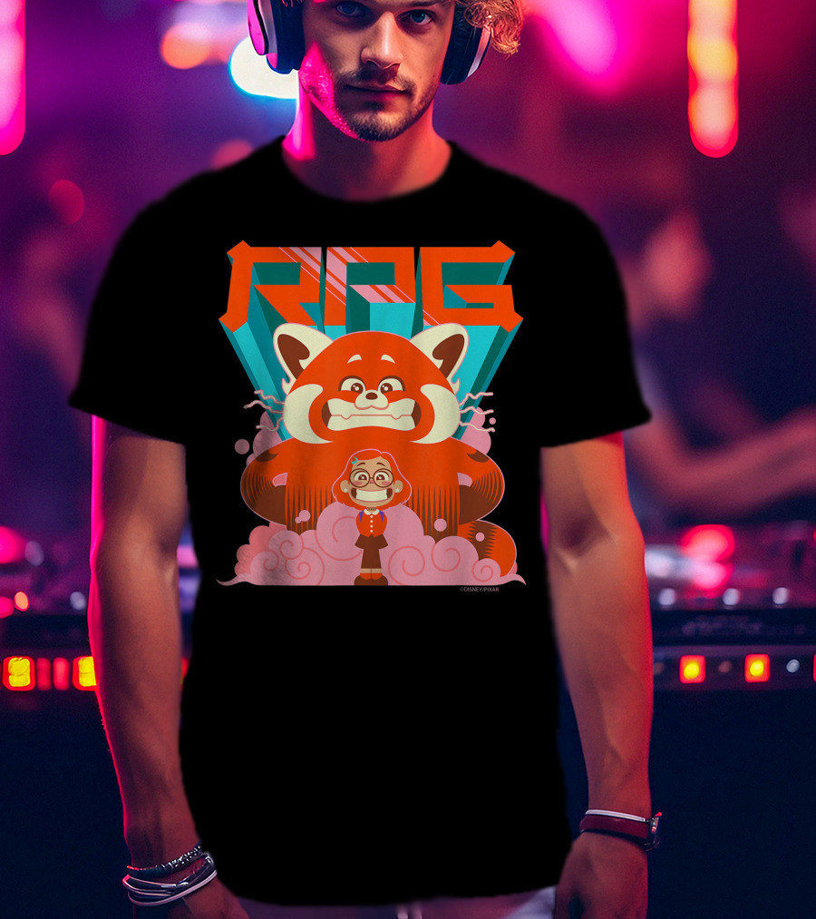 RPG Red Panda Girl Mei Disney Pixar T-Shirt
