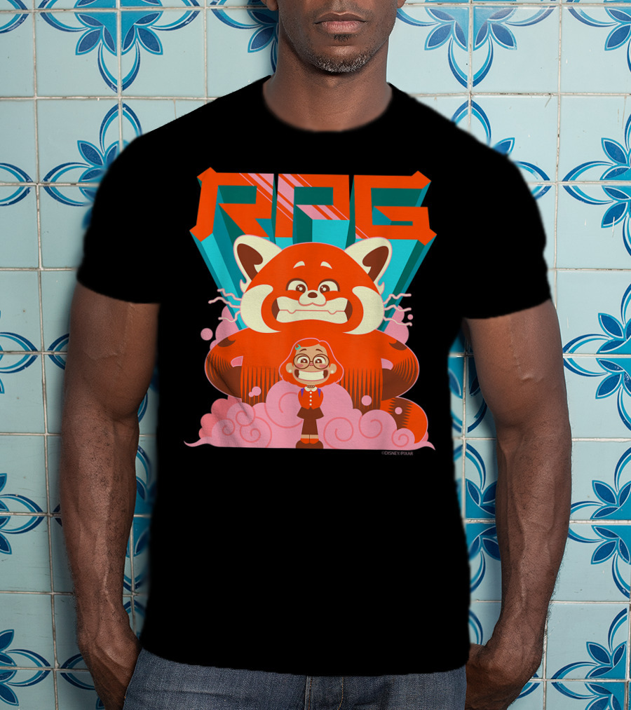 RPG Red Panda Girl Mei Disney Pixar T-Shirt