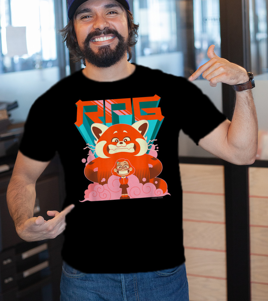 RPG Red Panda Girl Mei Disney Pixar T-Shirt