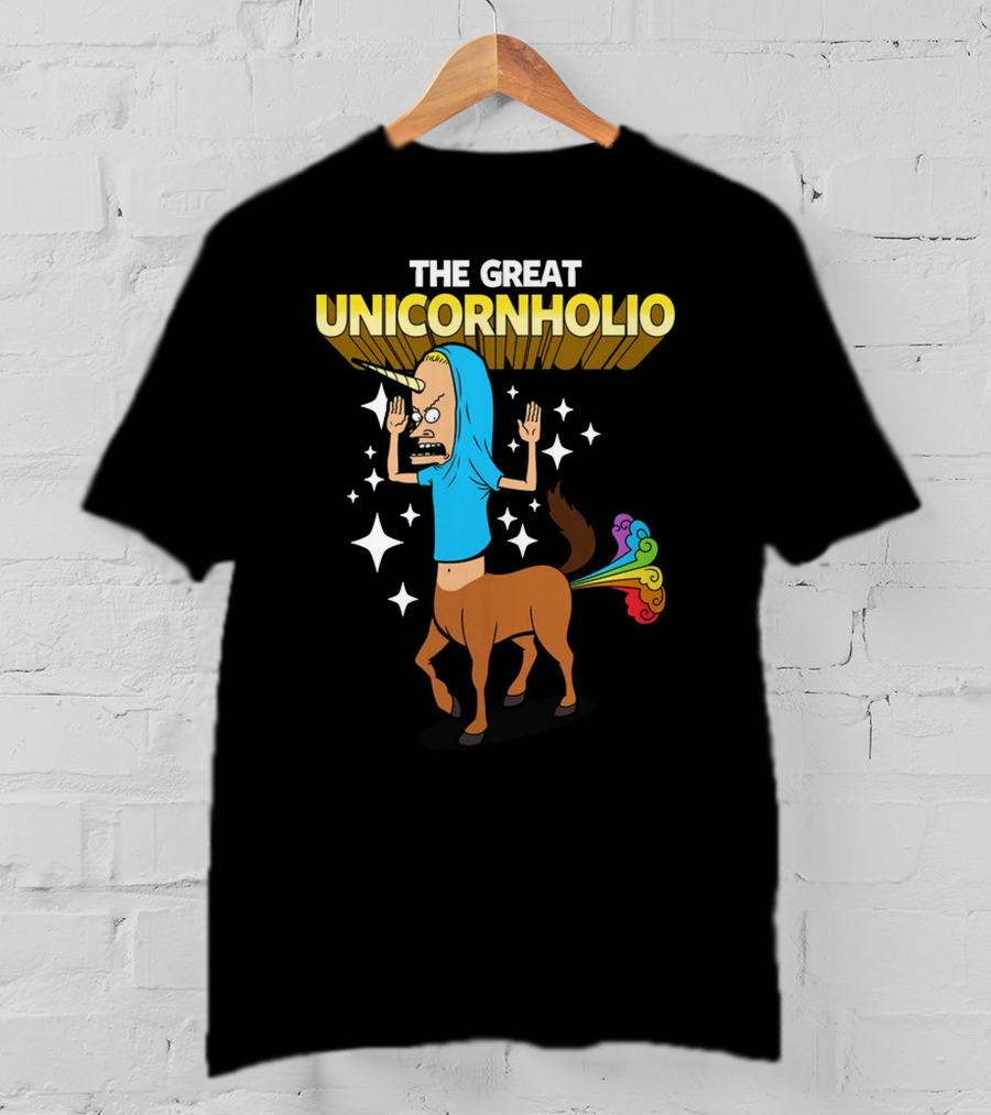 The Great Unicornholio Beavis And Butt-Head T-Shirt