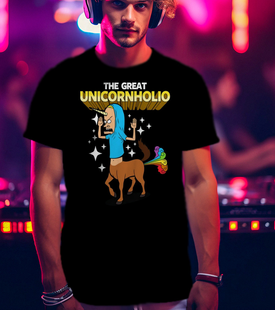 The Great Unicornholio Beavis And Butt-Head T-Shirt