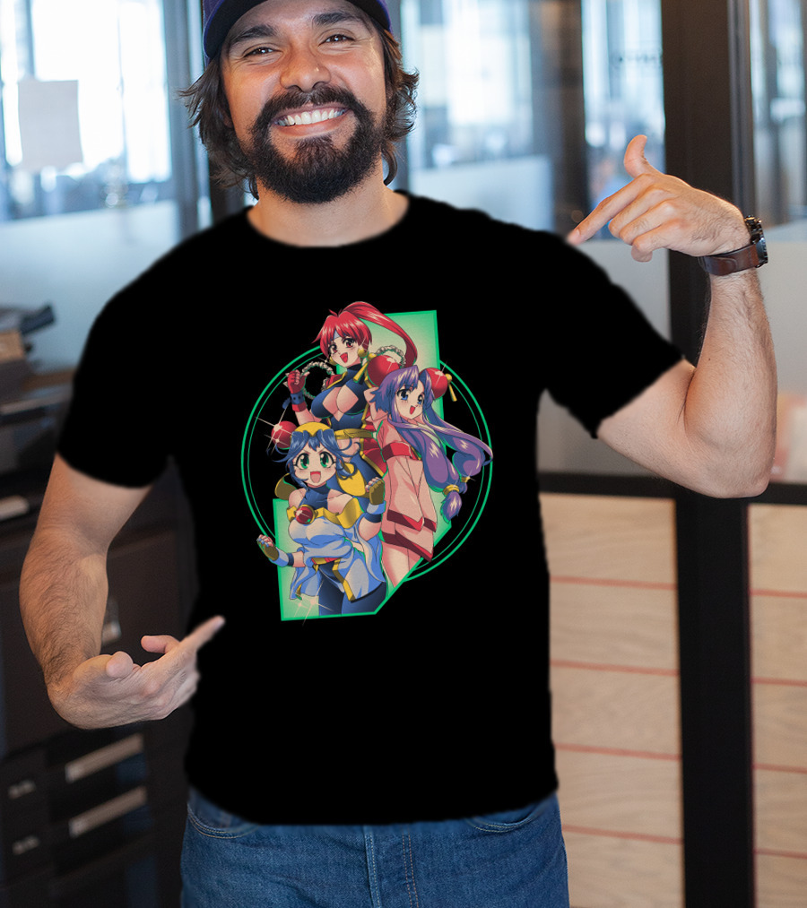 Robot Hearts Anime Trio Warriors T-Shirt