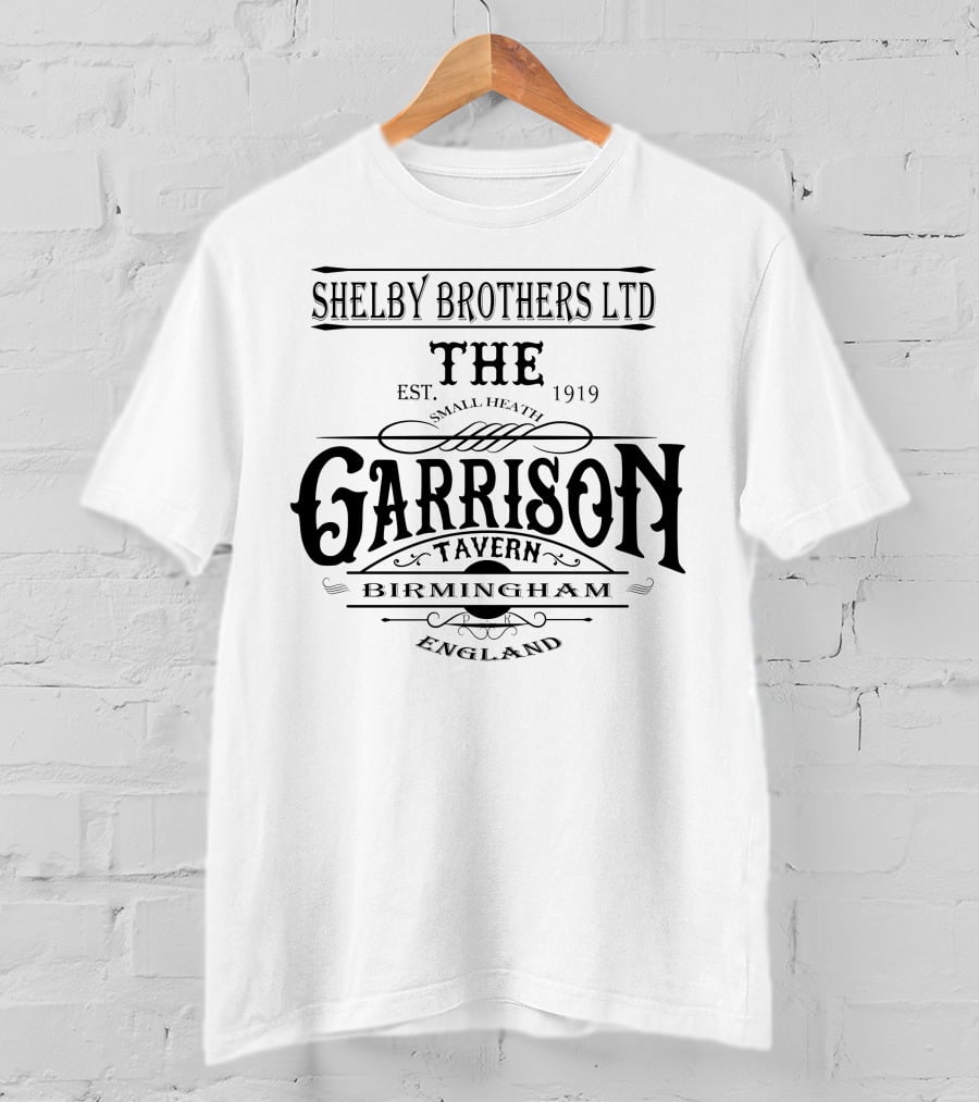 Shelby Brothers Ltd The Garrison Tavern Small Heath Birmingham England Est. 1919 T-Shirt