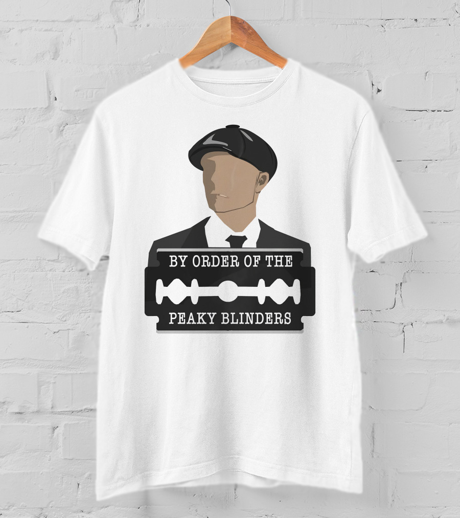 By Order Of The Peaky Blinders Razor Blade Hat T-Shirt