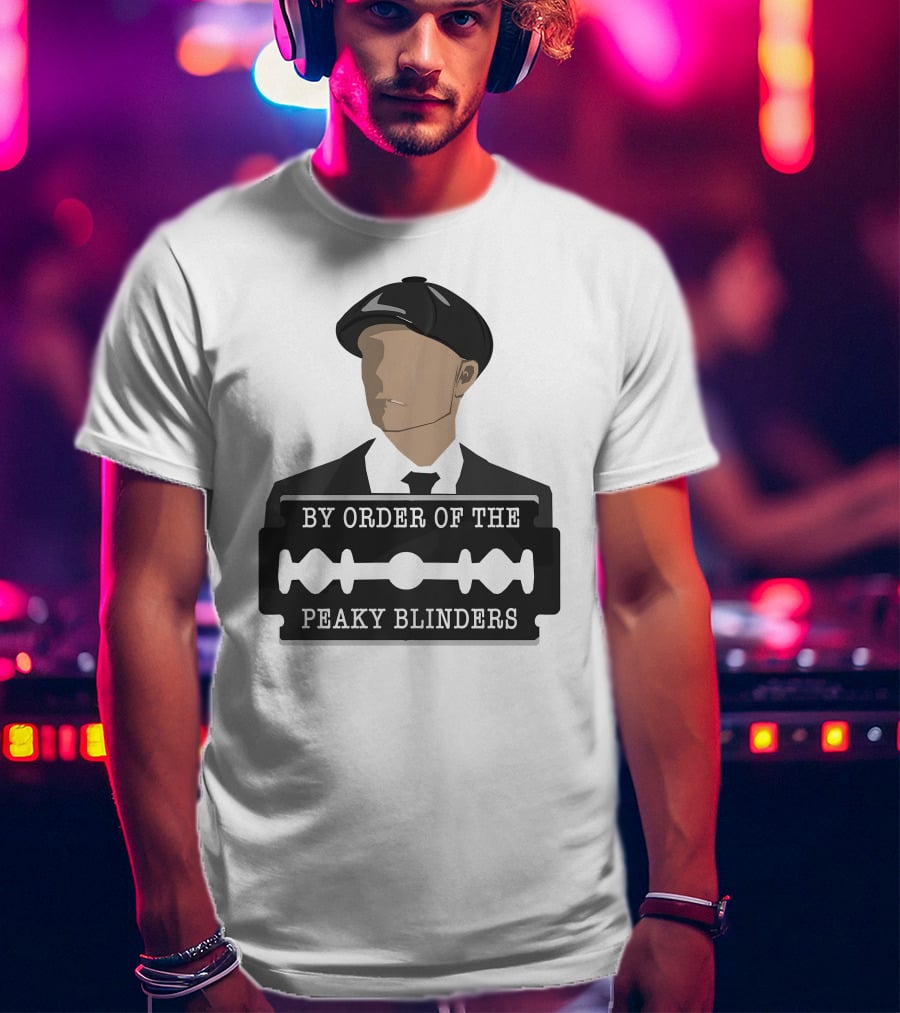 By Order Of The Peaky Blinders Razor Blade Hat T-Shirt