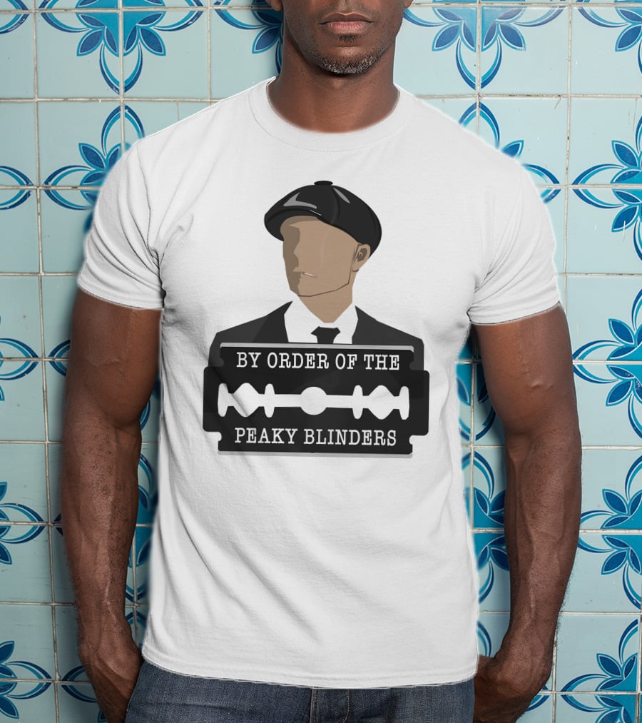 By Order Of The Peaky Blinders Razor Blade Hat T-Shirt