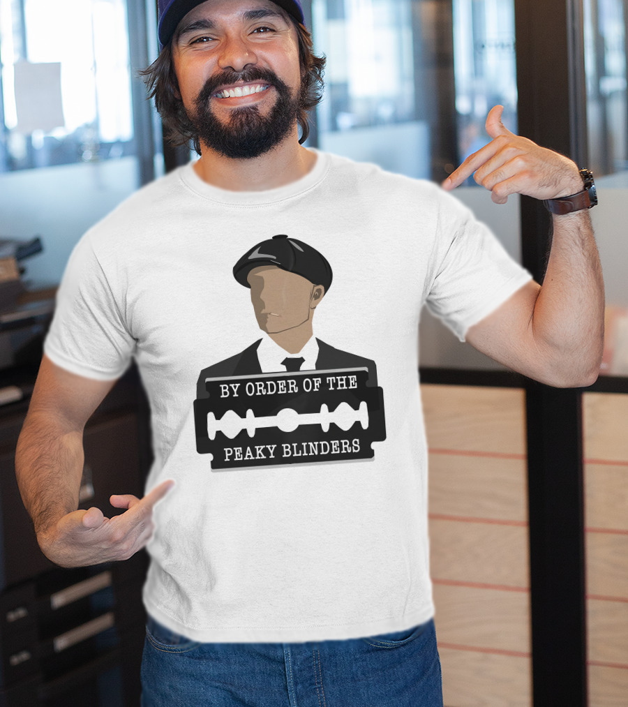 By Order Of The Peaky Blinders Razor Blade Hat T-Shirt