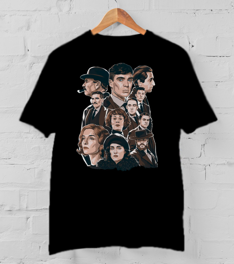 Peaky Blinders Characters Ensemble T-Shirt
