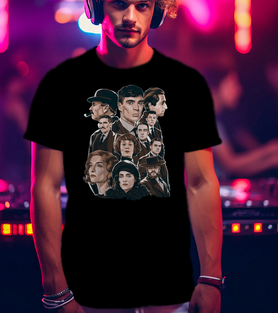 Peaky Blinders Characters Ensemble T-Shirt