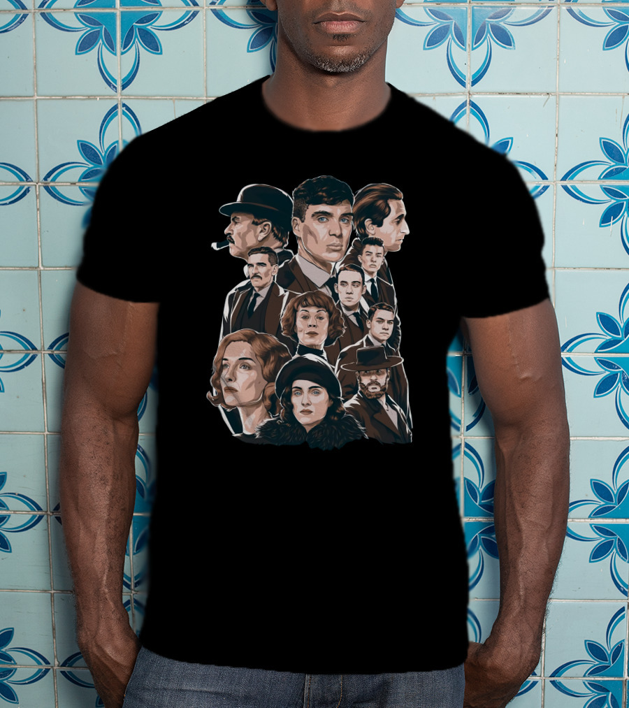 Peaky Blinders Characters Ensemble T-Shirt