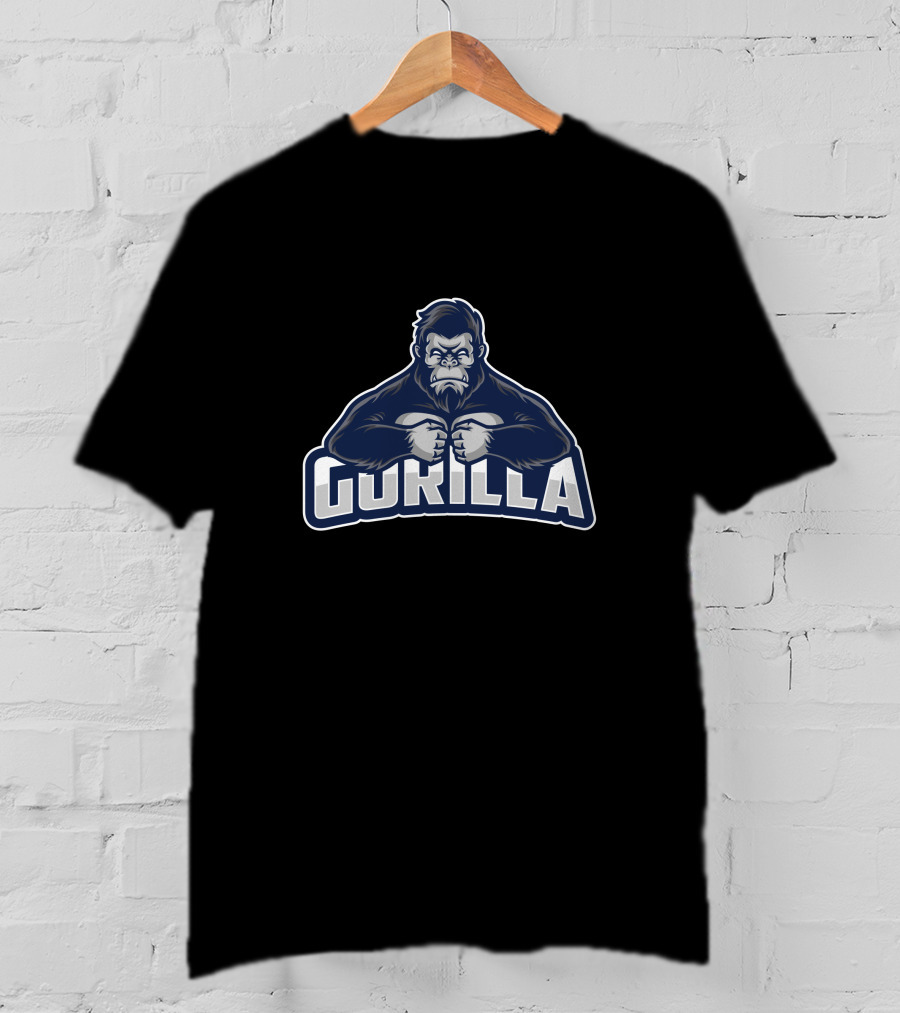 GORILLA Fierce Muscular Primate T-Shirt