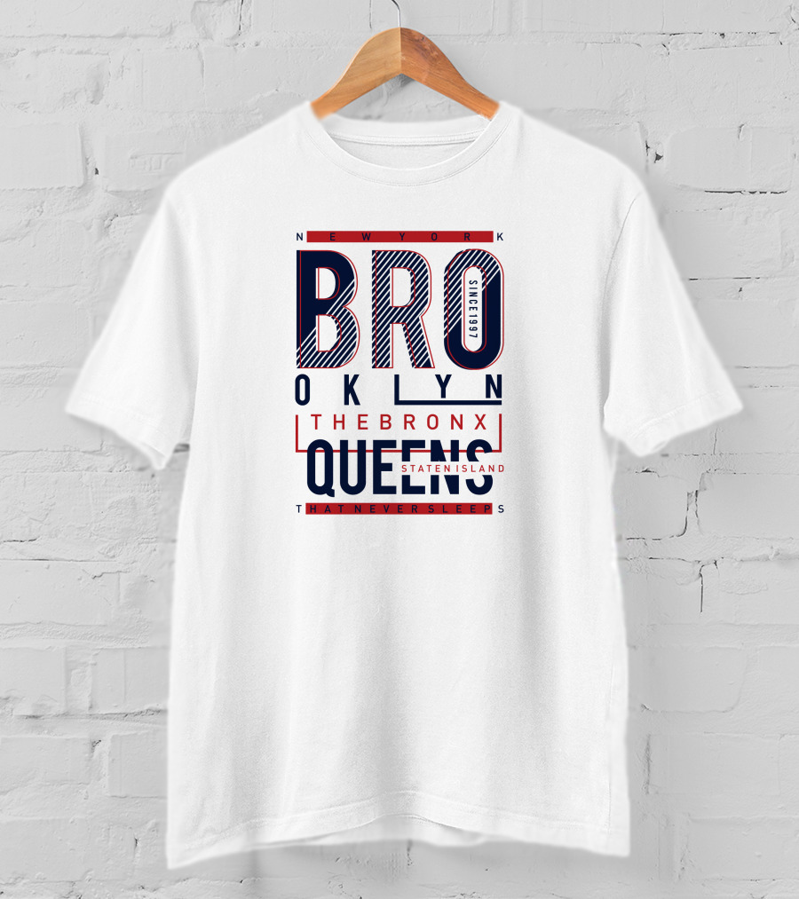 New York Brooklyn Queens The Bronx Staten Island Since 1997 That Never Sleeps T-Shirt