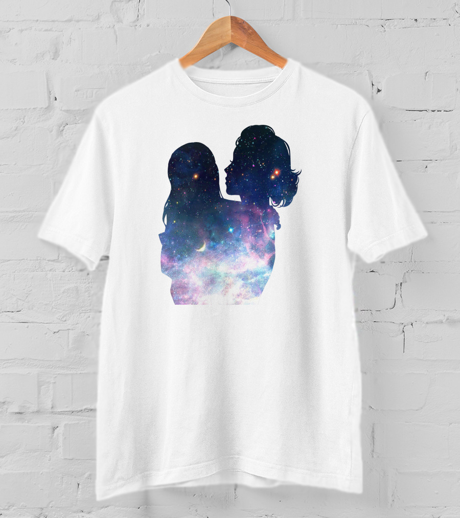 Mother Love In Me Celestial Galaxy T-Shirt
