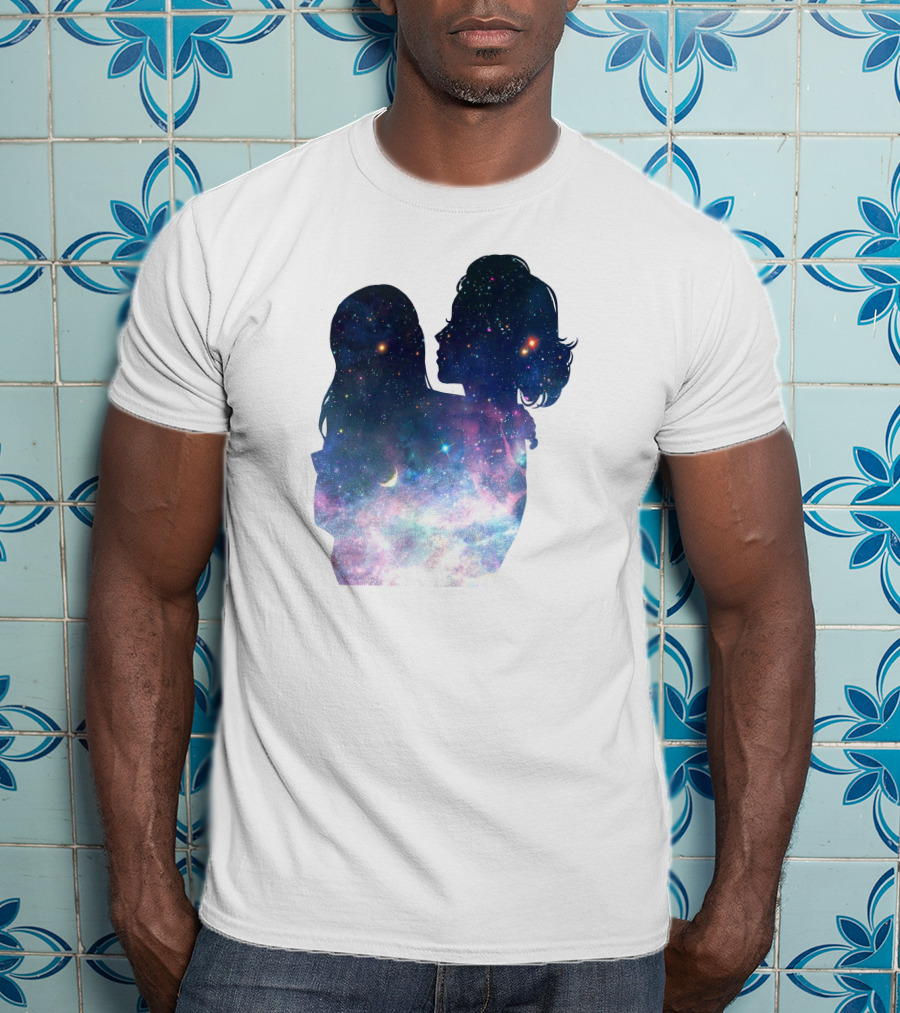Mother Love In Me Celestial Galaxy T-Shirt