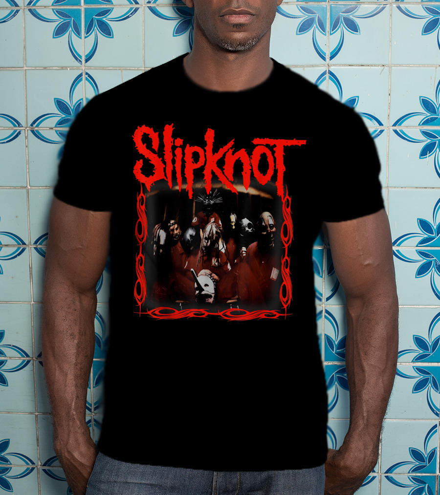 Slipknot Halloween Horror Masked Band Members T-Shirt