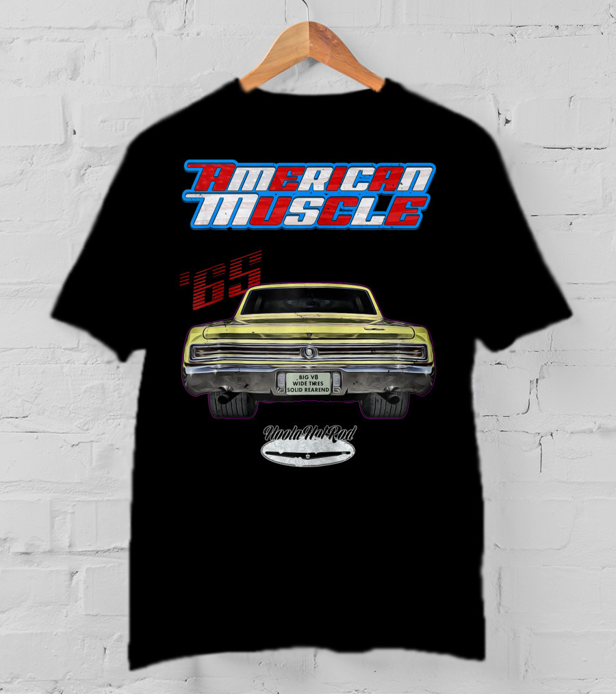 American Muscle 1965 Skylark GS Big V8 Wide Tires Solid Rearend UoolaValRod T-Shirt