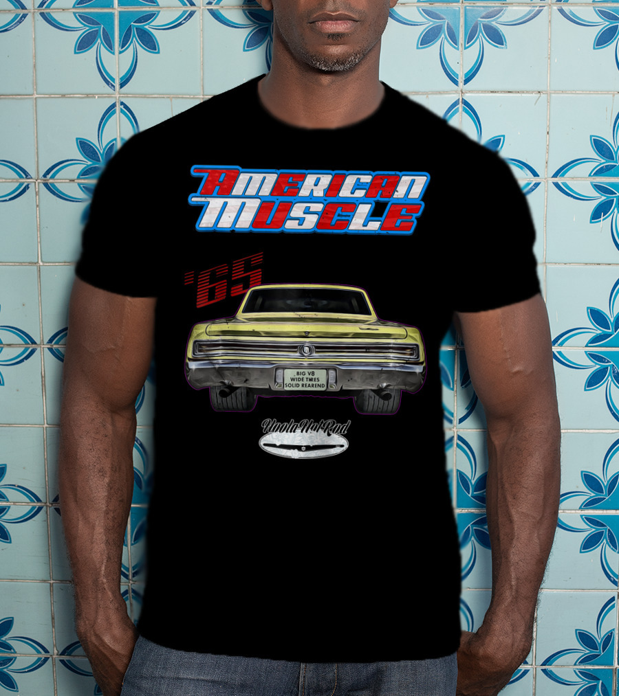 American Muscle 1965 Skylark GS Big V8 Wide Tires Solid Rearend UoolaValRod T-Shirt