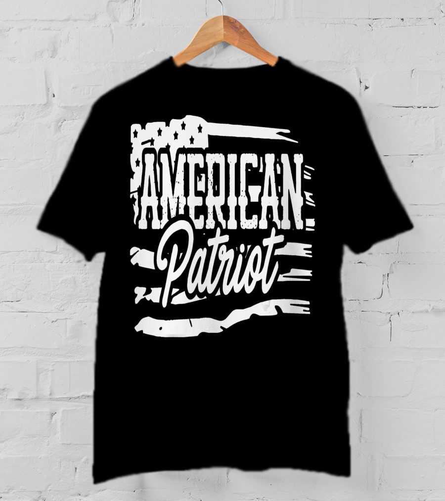 American Flag Patriot USA Decor Party American Patriotic Party T-Shirt