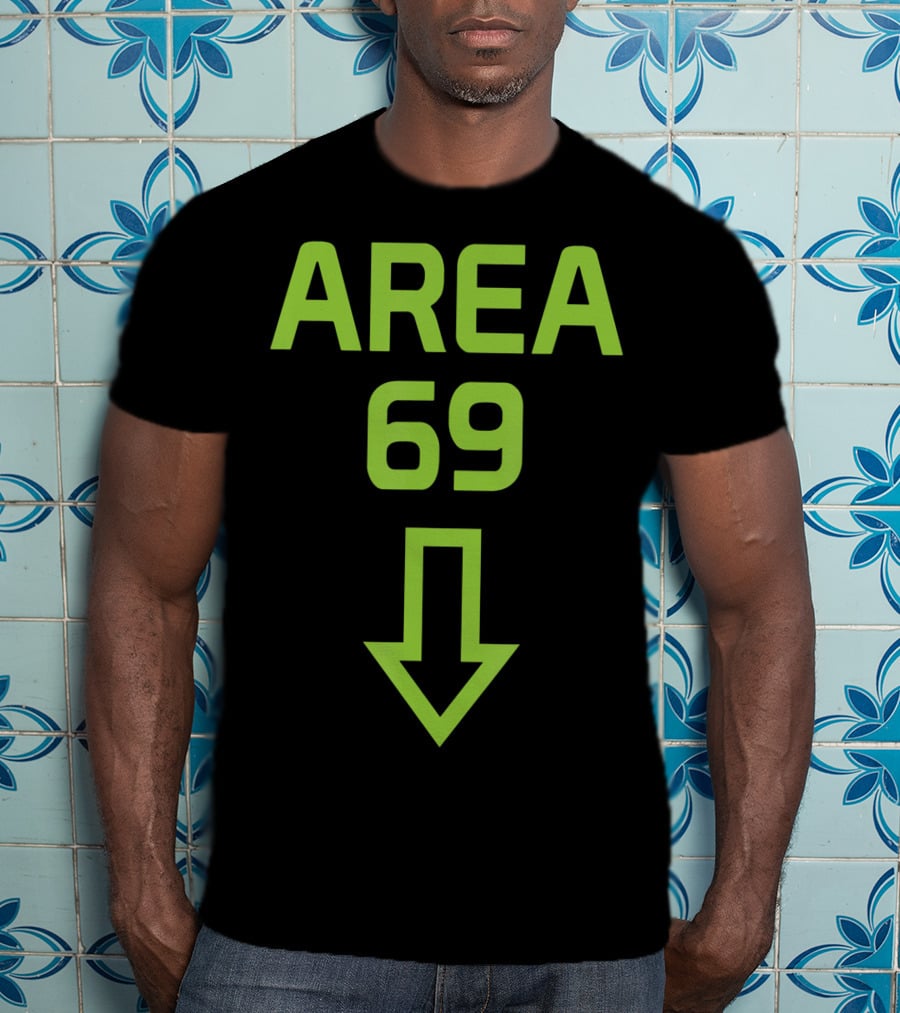AREA 69 Down Arrow T-Shirt