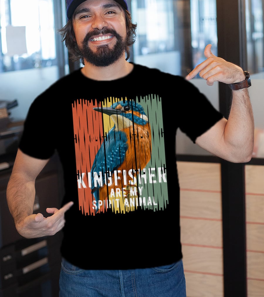 Kingfisher Are My Spirit Animal T-Shirt