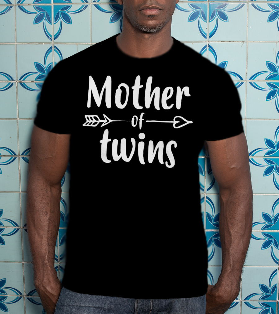 Mother Of Twins Arrow T-Shirt