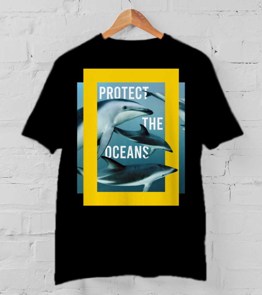National Geographic Protect The Oceans Dolphins T-Shirt