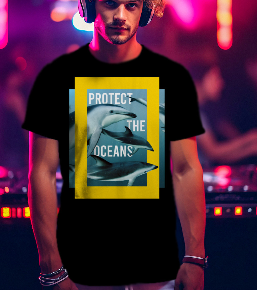 National Geographic Protect The Oceans Dolphins T-Shirt