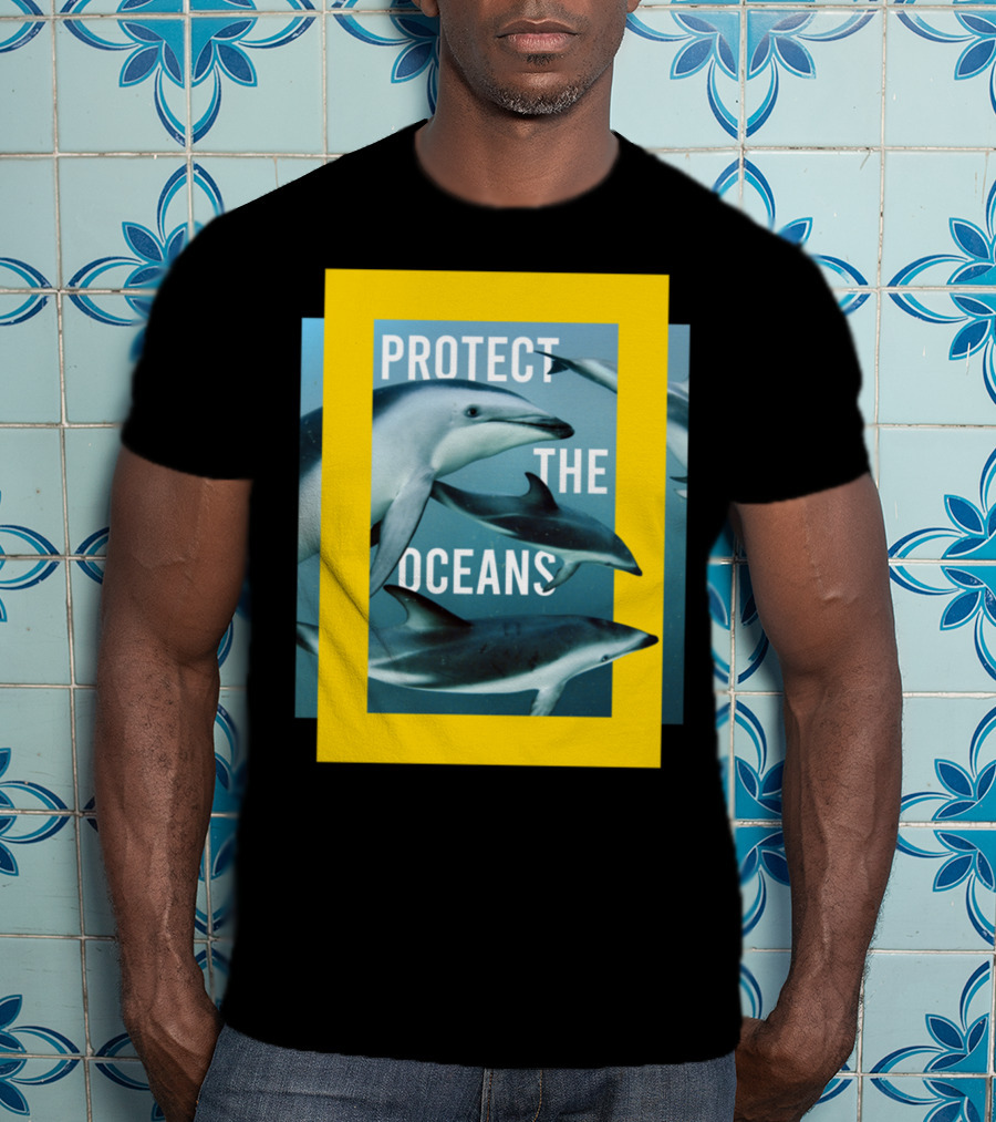 National Geographic Protect The Oceans Dolphins T-Shirt