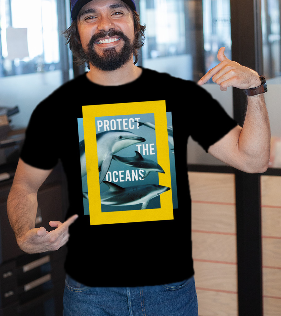 National Geographic Protect The Oceans Dolphins T-Shirt