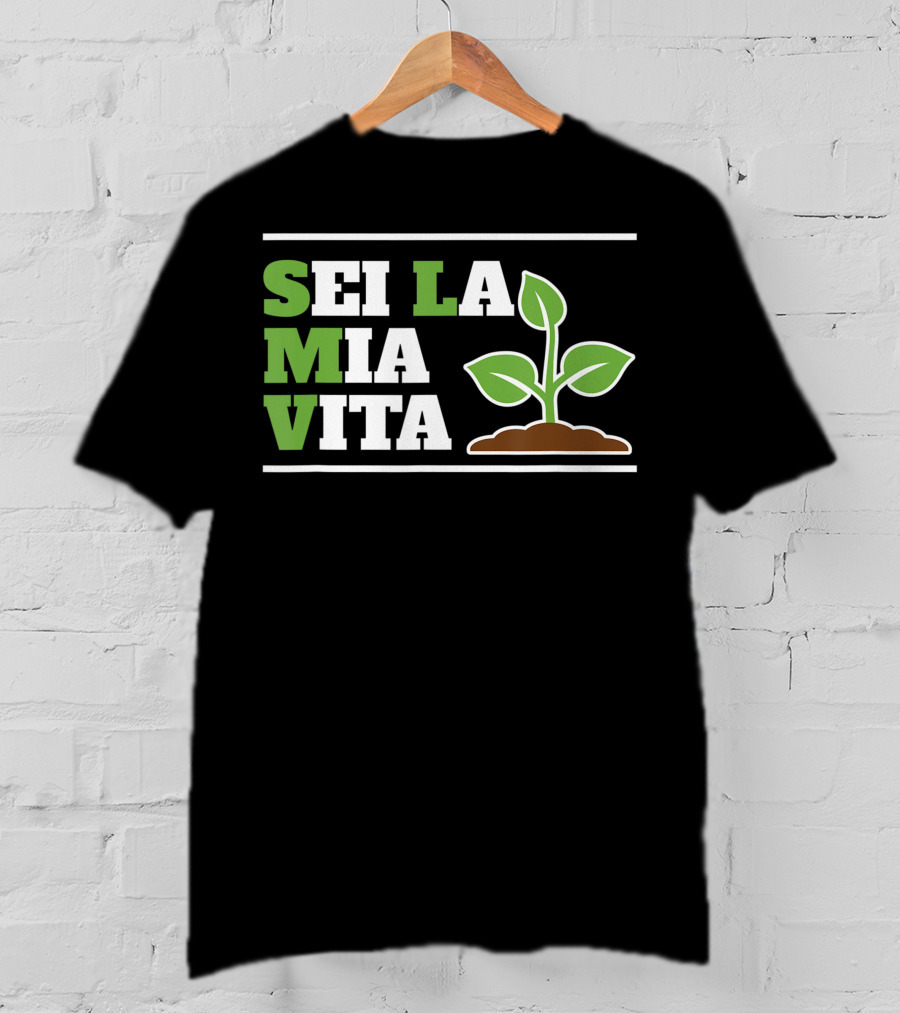 Sei La Mia Vita Italia SMV Plant T-Shirt