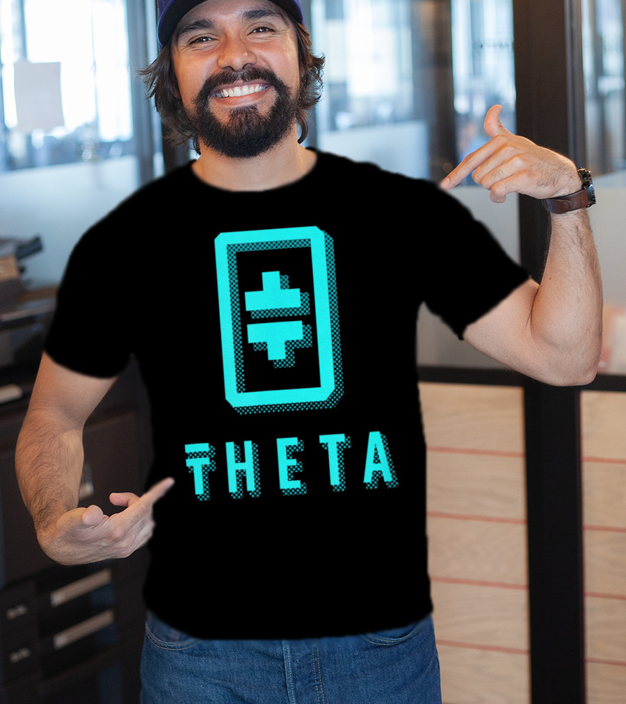 Theta CryptO Token Theta Network Decentralized Application Video Platform T-Shirt