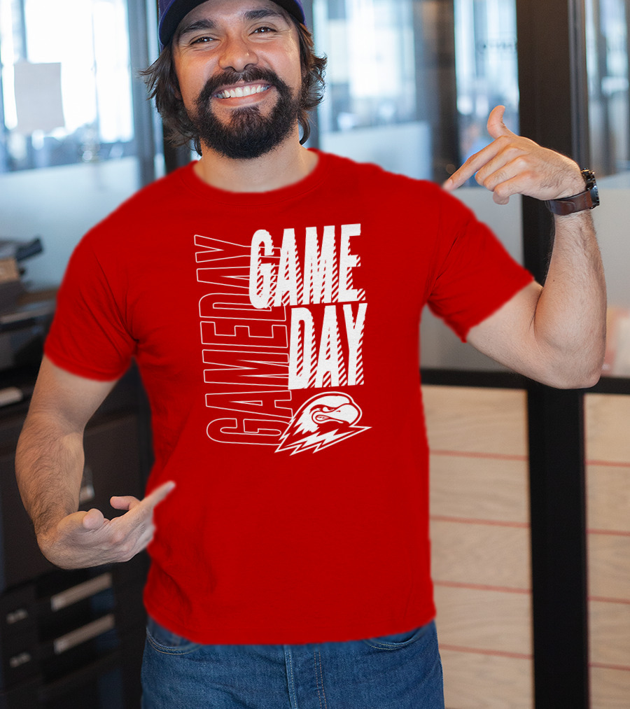 Gameday Suubookstore Red Hawk Football T-Shirt
