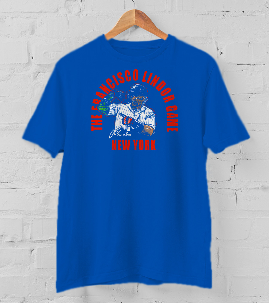 The Francisco Lindor Game New York Playoffs T-Shirt