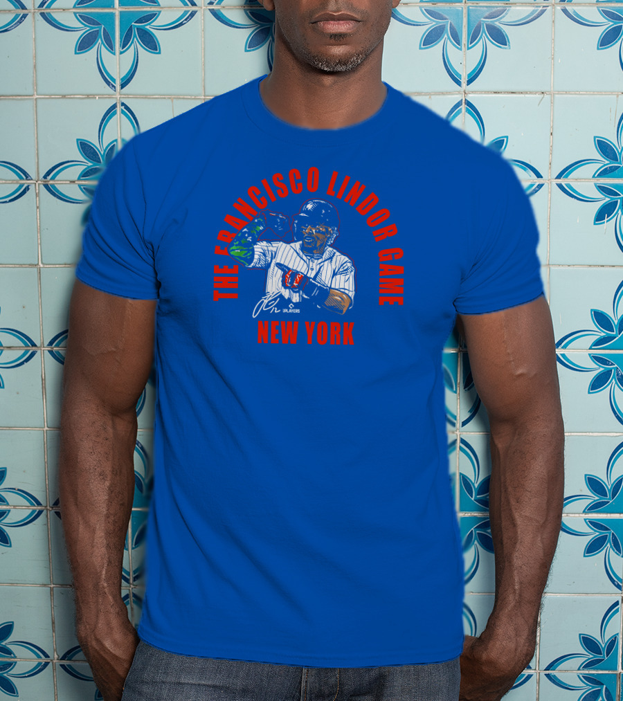 The Francisco Lindor Game New York Playoffs T-Shirt