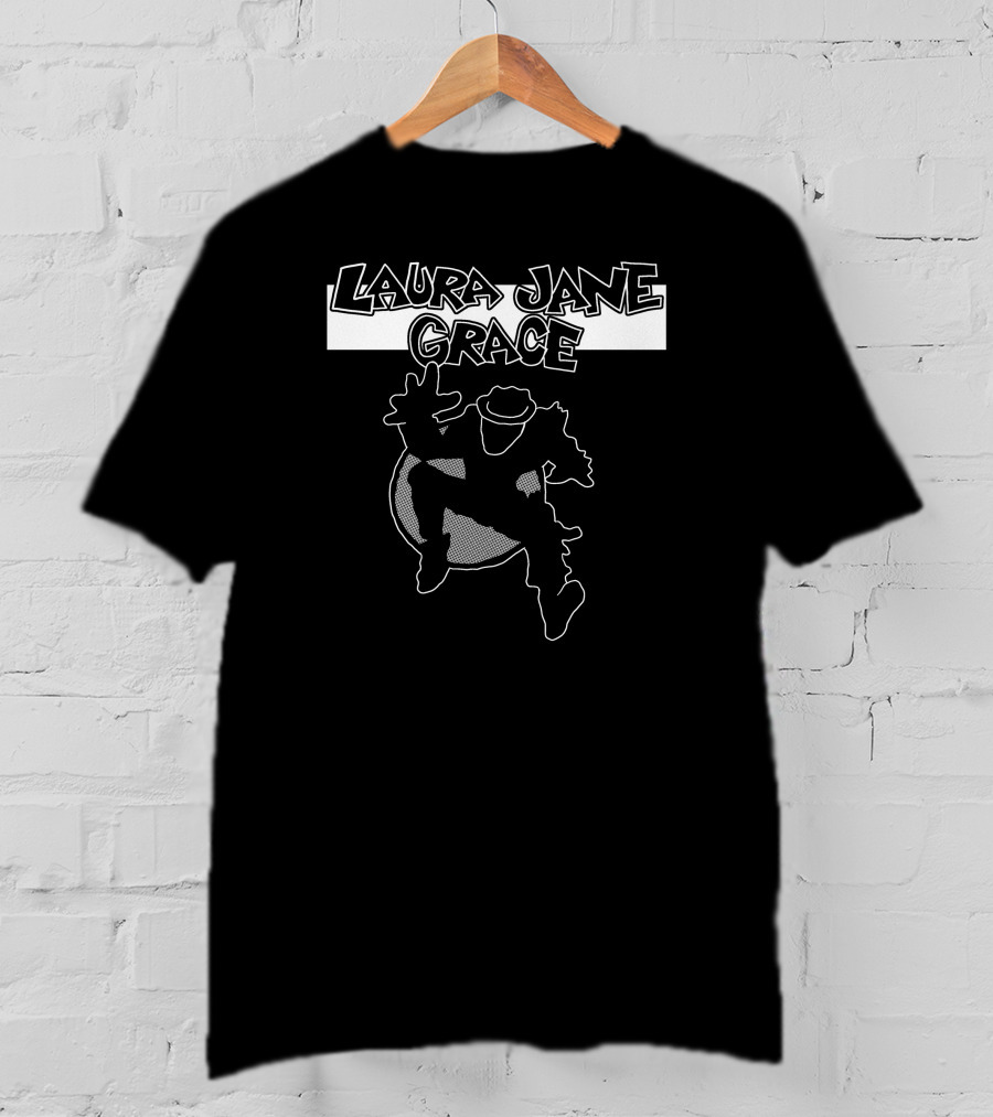 Laura Jane Grace OpIvy Skater Silhouette Iconic T-Shirt