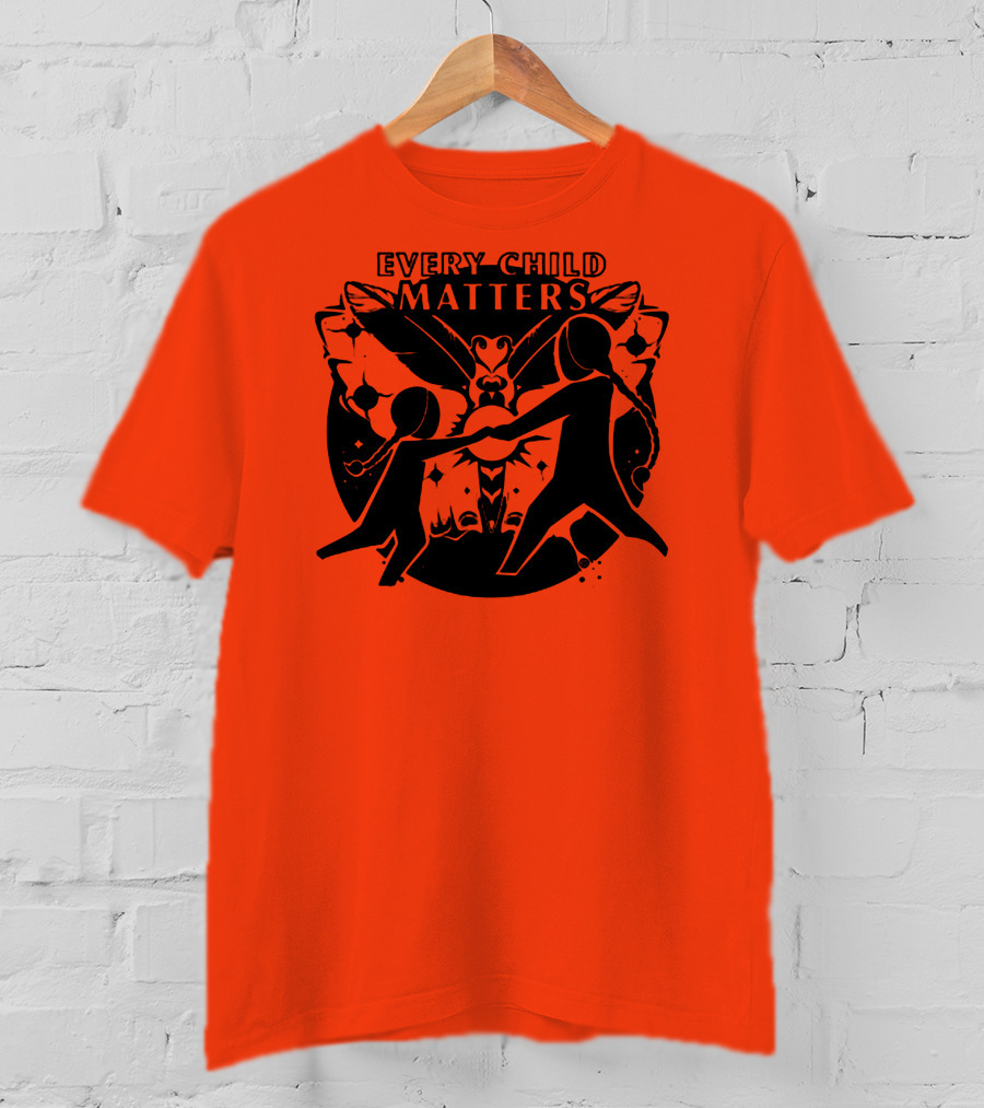 Every Child Matters Flying Back Home Butterfly Connection T-Shirt